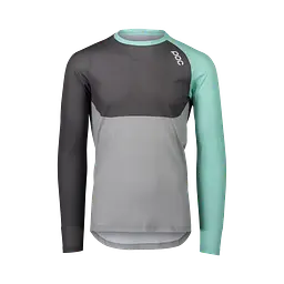 Велоджерсі POC MTB Pure LS Jersey S Сірий-Блакитний - мініатюра 5