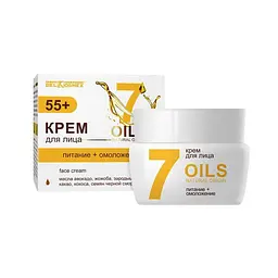 Крем для обличчя BelKosmex OILS NATURAL ORIGIN Живлення + Омолодження