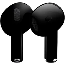 Навушники Apple AirPods 4 Black Gloss (MXP63) [118487] - мініатюра 2