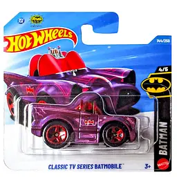 Базова машинка Hot Wheels Batman Classic TV Series Batmobile фіолетова (5785) JJJ96-N521