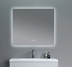 Дзеркало Qtap Taurus (TA1) прямокутне з LED-підсвіткою Touch, антизапотіванням QTTAU120080048958