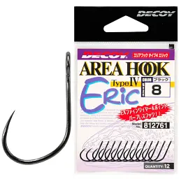 Гачок Decoy Area Hook IV Eric 04, 12 шт/уп