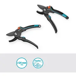 Секатор Gardena PremiumCut Pro Dry Wood з ковадлом 24 мм (12250-20.000.00) - мініатюра 5