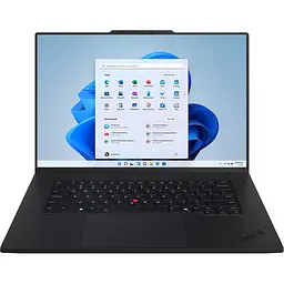 Ноутбук LENOVO ThinkPad P1 Gen 7, Intel Core 7 165H до 5 ГГц, 16" WQXGA, 32 ГБ, SSD 1 ТБ, NVIDIA GeForce RTX 2000 8 ГБ, Windows 11 Pro
