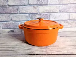 Каструля чавунна O.M.S. Collection 3165-24 3,6л Orange - мініатюра 8