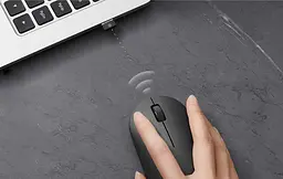 Комп'ютерна миша Xiaomi Mi Wireless Mouse Lite 2 Чорний - мініатюра 3