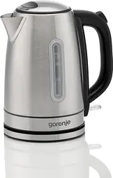Gorenje Електрочайник 1.7л, Strix-контроль, метал, нерж - мініатюра 2