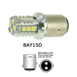 Світлодіодна лампа S25-086(2) 3030-16 12V Cyclone (НФ-00001655) - мініатюра 2