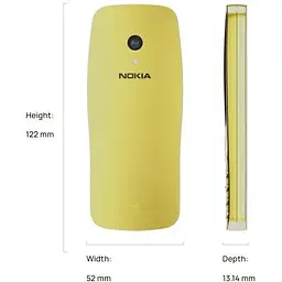 Телефон кнопковий Nokia 3210 2024 підтримка 4G Dl SIM gold - мініатюра 4