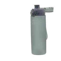 Пляшка для води KXN-1157 Casno KXN-1157_Grey 650 мл, сірий - мініатюра 2