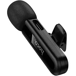 Мікрофонна радіосистема Hoco L20 USB-C Black (6942007655491) [158602] - мініатюра 4