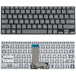 Клавіатура для ноутбука ASUS (X409 series) rus, gray, без фрейма