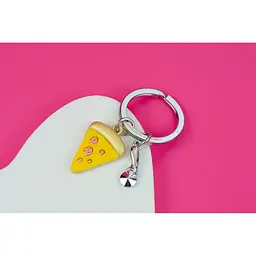 Брелок Metalmorphose Pizza with Pizza Cutter (8000020593043) - мініатюра 5