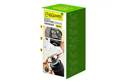Кавомолка акумуляторна ножова Maestro MR-457 5В x 30г чорна - мініатюра 3
