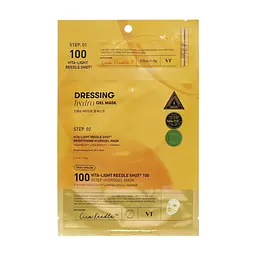 Маска для обличчя VT Cosmetics Reedle Shot Vita-Light Reedle Shot 100 2 Step Hydrogel Mask (8803463007409)