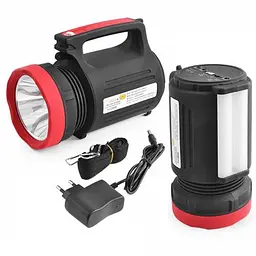 Ліхтар прожектор світлодіодний Luxury YJ-2886 5W+22SMD 5500 Mah + Power Bank - мініатюра 5