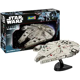 Збірна модель Revell Космічний корабель Millennium Falcon рівень 3 масштаб 1:241, 20 деталей (RVL-03600) - мініатюра 6