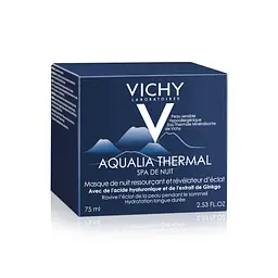 Нічний СПА крем-гель Vichy Aqualia Thermal для глибокого зволоження шкіри обличчя 75 мл - мініатюра 4