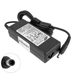 Блок живлення для ноутбука Samsung 19V, 4.74A, 90W, 5.5x3.0-PIN, black (без кабеля) - мініатюра 2