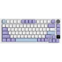 Клавіатура Ajazz AK820 Pro Flying Fish Switch Purple RGB USB/Wireless/Bluetooth UA Purple (AK820PRO-FF-PWB)