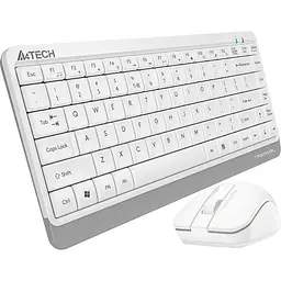 Комплект клавіатура + миша A4Tech Fstyler FG1112 White [99003] - мініатюра 2