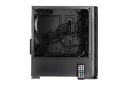 2E Gaming Корпус Calleo GB700 без БЖ 2xUSB3.0, 1xUSB2.0, 4x120мм ARGB, VGA 320мм, LCS ready, контролер з пультом, TG Side Window, mATX, чорний - мініатюра 10