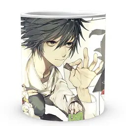 Кухоль GeekLand Death Note L DN 02.11 330 мл білий - мініатюра 2
