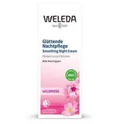 Розгладжуючий нічний крем Weleda Трояндовий, 30 мл (860100) - мініатюра 2