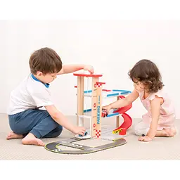Ігровий набір New Classic Toys "Гараж із треком і 3 машинками" New Classic Toys art11040 - мініатюра 4
