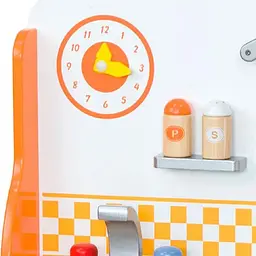 Ігровий набір Viga Toys Дитяча кухня з посудом (50957FSC) - мініатюра 4