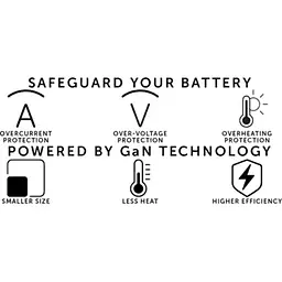 Мережевий зарядний пристрій Native Union Fast GaN Charger PD 30 Вт USB-C Port Black (FAST-PD30-2-BLK-EU) - мініатюра 4