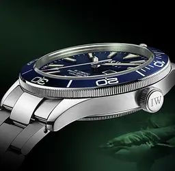 Наручний годинник чоловічий Carnival BlueMarine 10 Bar Сріблястий (3557) - мініатюра 9