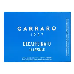 Кава в капсулах Carraro Lavazza A Modo Mio Decaffeinato, 16 капсул - мініатюра 4