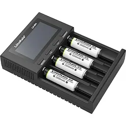 Зарядний пристрій LiitoKala Lii-M4, 4x(Lion/NiMH/NiCd), Power Bank, discharge function, display - мініатюра 3