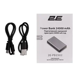 Повербанк 2E PB-2502 24000 mAh 100W PD QC - мініатюра 4
