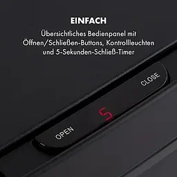 Бак для сміття Klarstein Royal Trash Matte Black (10035365) - мініатюра 4