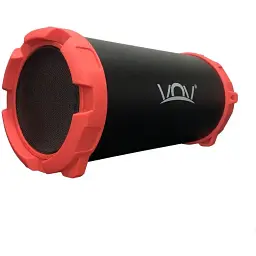Портативна колонка VOV VOV-S11BK потужна USB micro USB AUX-вхід Bluetooth - мініатюра 2