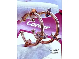 Сережки Stainlees Steel 1 334 - мініатюра 2