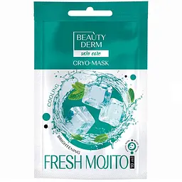 Кріо-маска для обличчя Beauty Derm Fresh Mojito, 10 мл