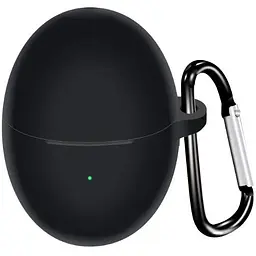 Чохол-накладка DK Huawei FreeBuds 5 | Silicone Candy Friendly з карабіном (black)