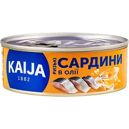 Сардини Kaija Ризькі в олії 240 г (569599) - мініатюра 2