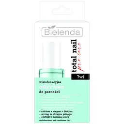 Уцінка. Кондиціонер для нігтів Bielenda Total Nail Pro Care Багатофункціональний 7 в 1, 10 мл 