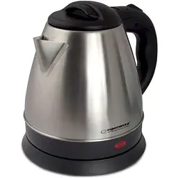 Електрочайник Esperanza "Spring", Inox, 1350 Вт, 1 л, дисковий, нержавіюча сталь / пластик (EKK116X)