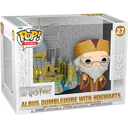 Фігурка Funko Pop! Town Wizarding World Harry Potter: Дамблдор із Гоґвордсом 9.6см (57369) [132462] - мініатюра 2