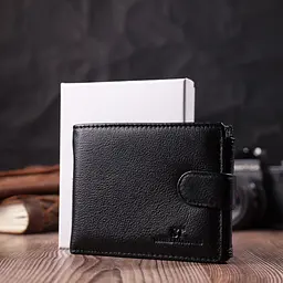 Чоловічий шкіряний гаманець ST Leather 12,3х10х2 см acs0028306 - мініатюра 10