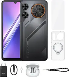 Смартфон Doogee M30 VIP Edition 6/256GB Graphite Black (Global) NFC - мініатюра 2