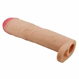 Насадка на пеніс Pretty Love Gerd Penis Extender, 19 см - мініатюра 4