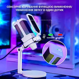 Мікрофон Fifine White (Q6W) - мініатюра 5