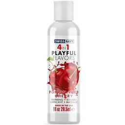 Лубрикант Swiss Navy 4 in 1 Playful Flavors вишня 29.5 мл