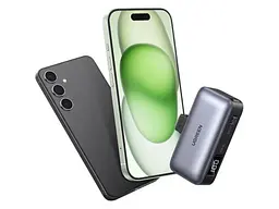 Зовнішній акумулятор (Power Bank) UGREEN Nano 5000mAh 22.5W USB Type-C Gray (35338) - мініатюра 3